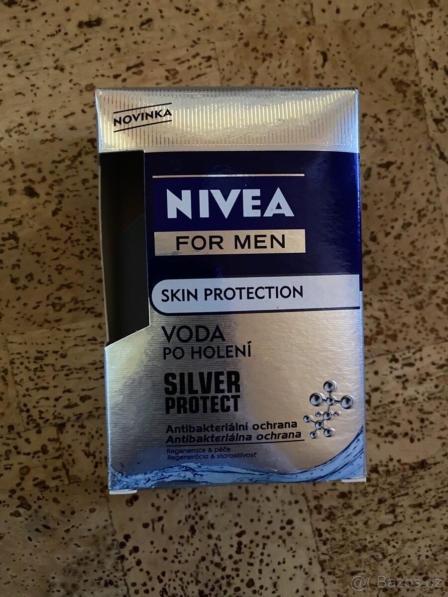2x Nivea for Men Silver Protect voda po holení