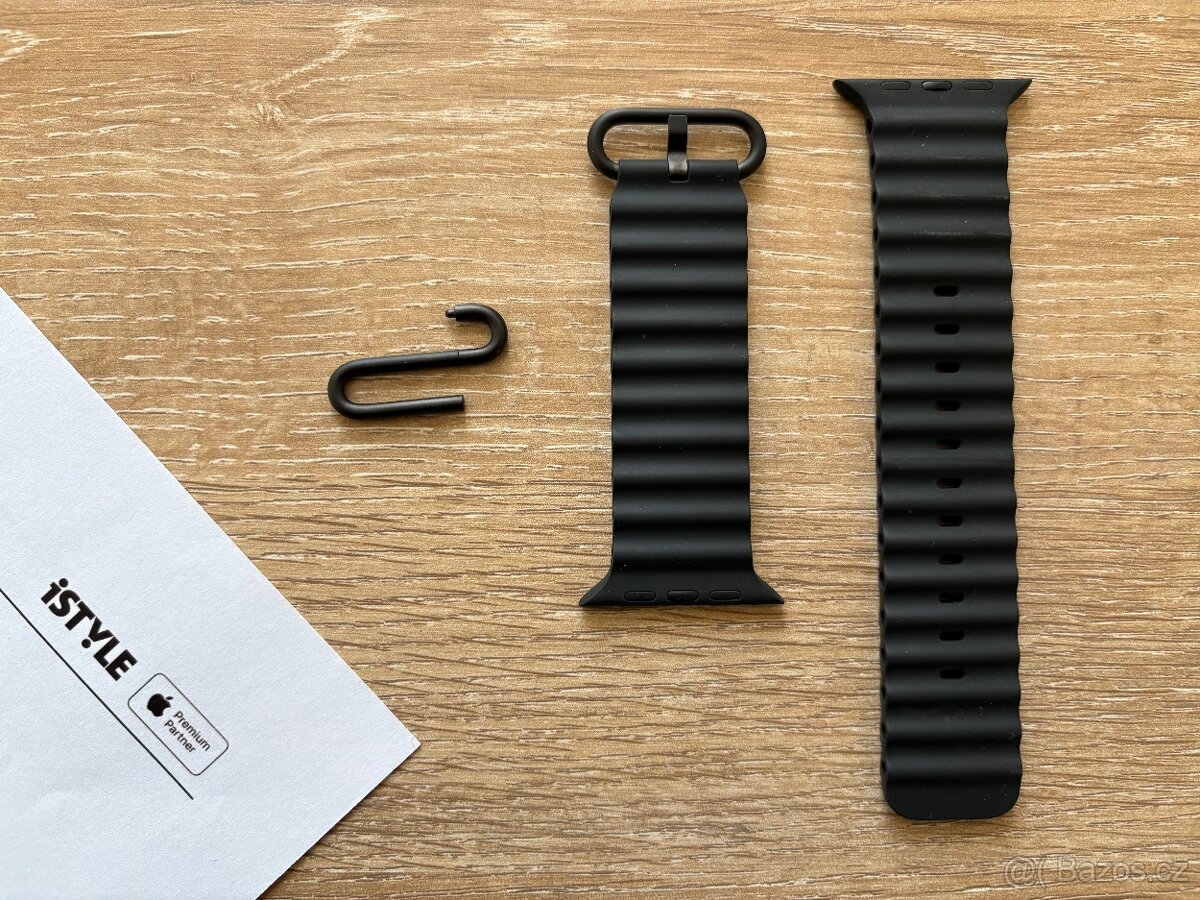 Cerny Oceansky Reminek pro Apple Watch Ultra (Zaruka)