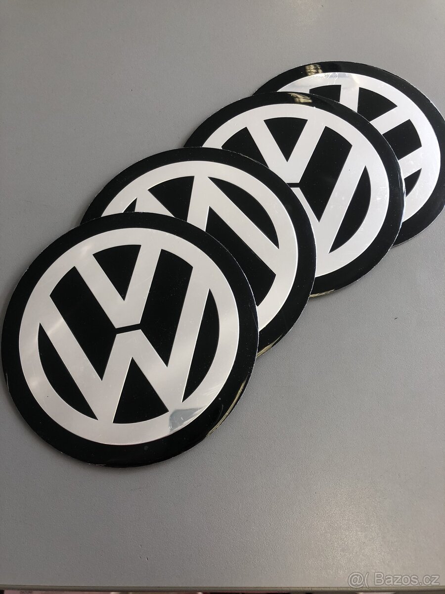 Hliníkové samolepky - pokličky - Volkswagen 56 mm
