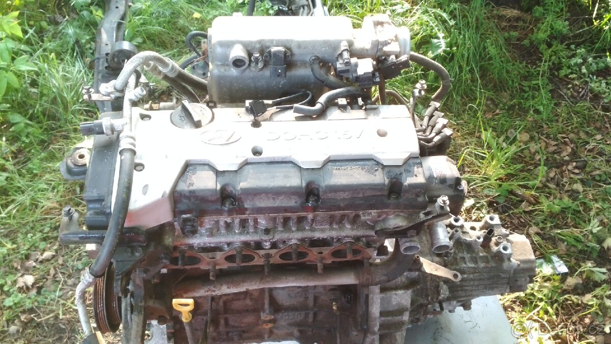 Motor a převodovka Hyundai coupe, tuscon 2.0 g4gc