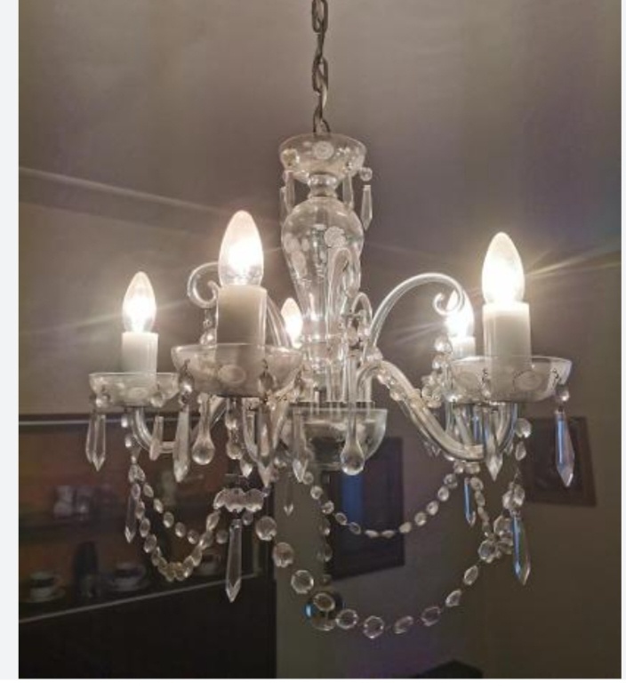 Lustr křištálový lustr Bohemia Crystal
