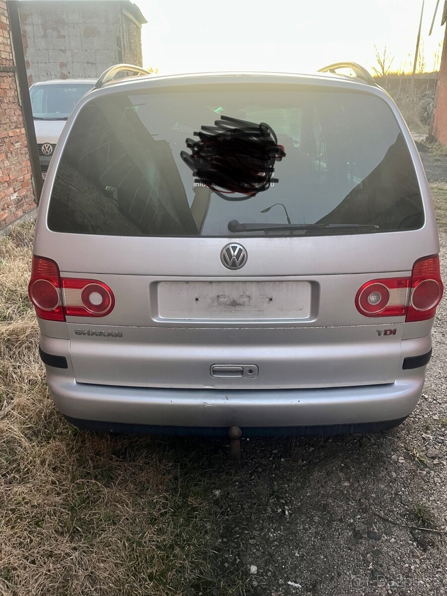 Vw Sharan LA7W 2008 zadní vrata, víko, dveře, kufr