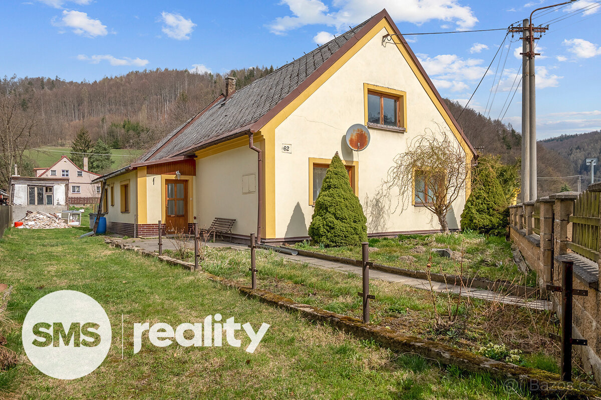 Na prodej – rodinný dům se zahradou v obci Raškov, okr. Šump