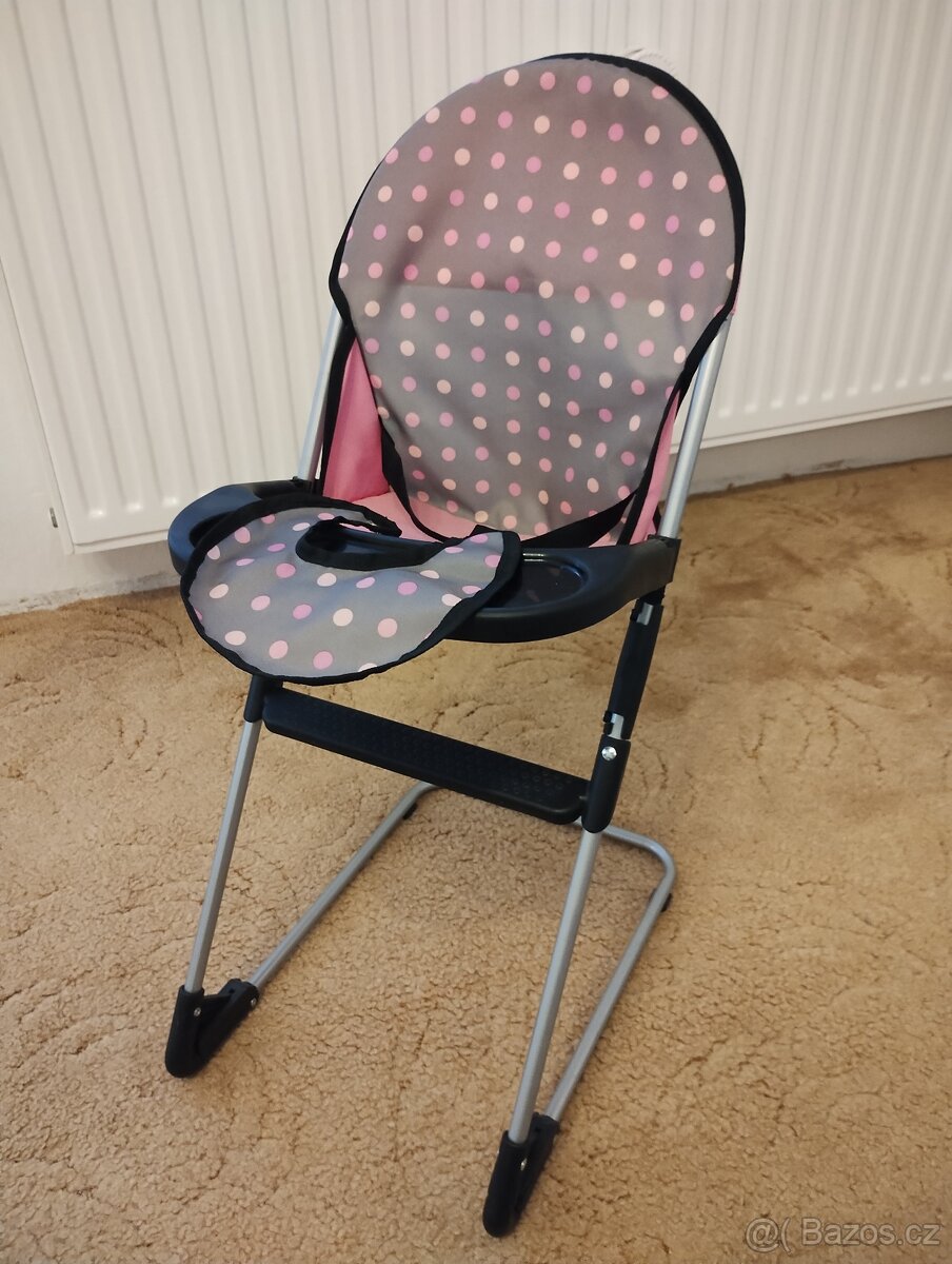 Krmící židlička pro panenku