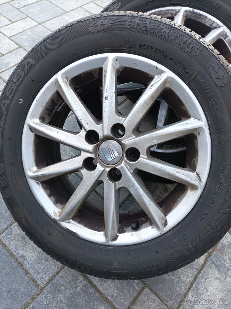 Seat Ibiza 2013 5x100 ALU kola 15"