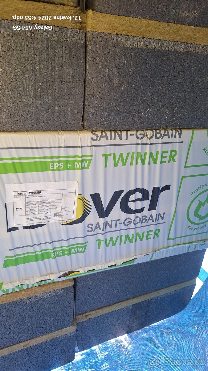 Zateplení Isover twinner 20 cm
