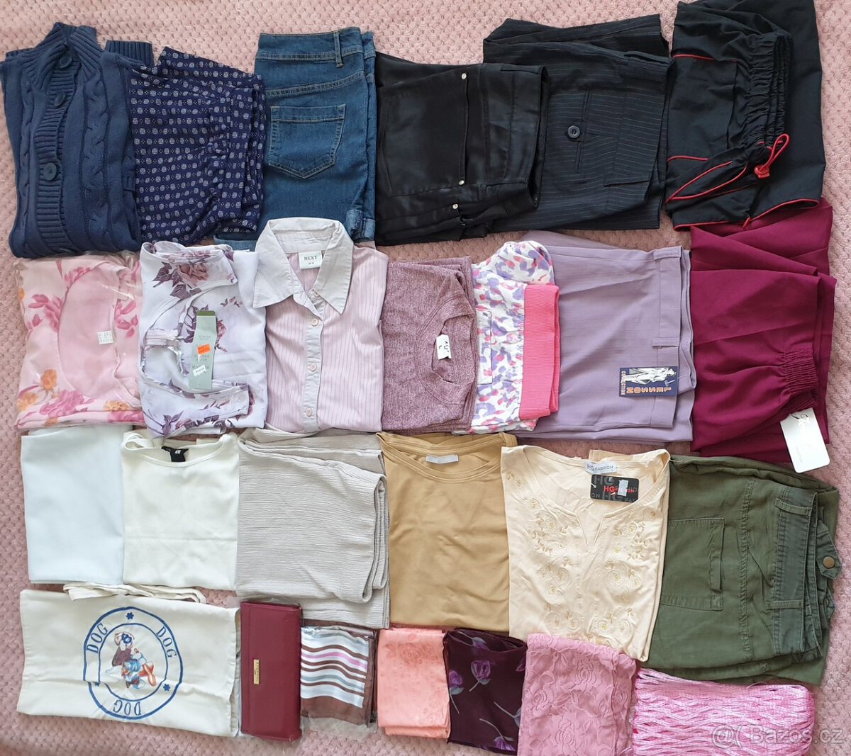 M/L 38/40/42 Balík dámské oblečení sada mix různé