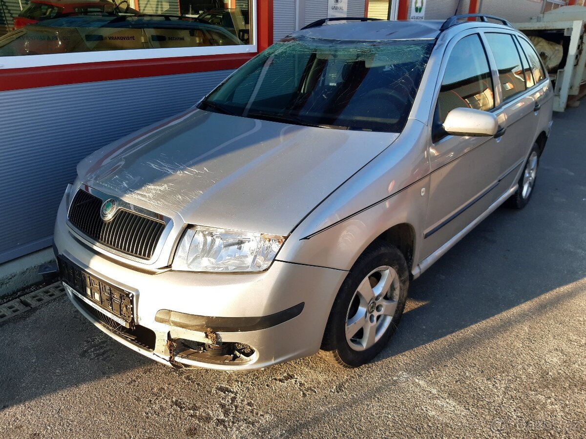 Skoda Fabia 1,4TDI 55kW 2005 AMF - DILY z VOZU, PEKNA