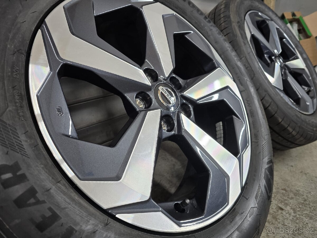 Letní alu kola Nissan Qashqai R18