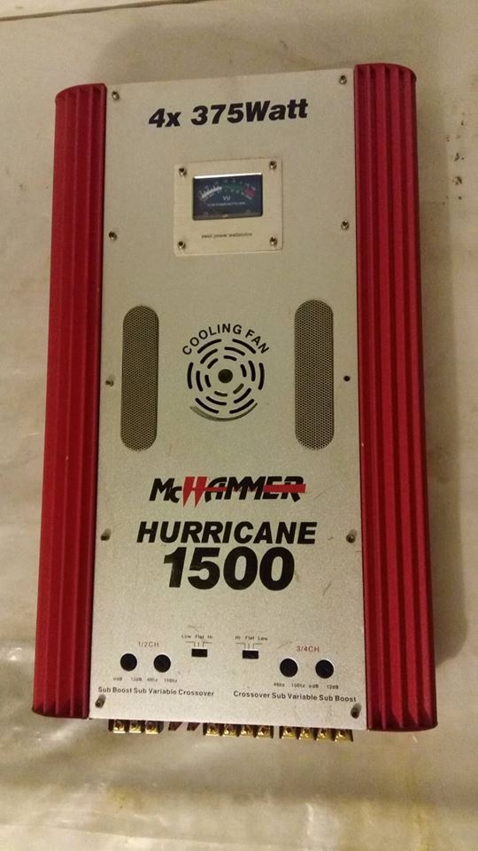 Zesilovač Mc Hammer Hurricane 1500