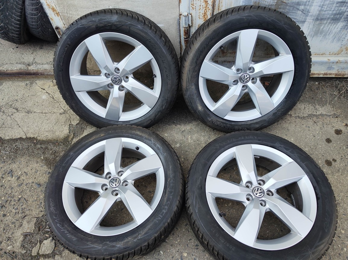 17"zimní alu sada Chesterfield 5x112 origo TCross Kamiq