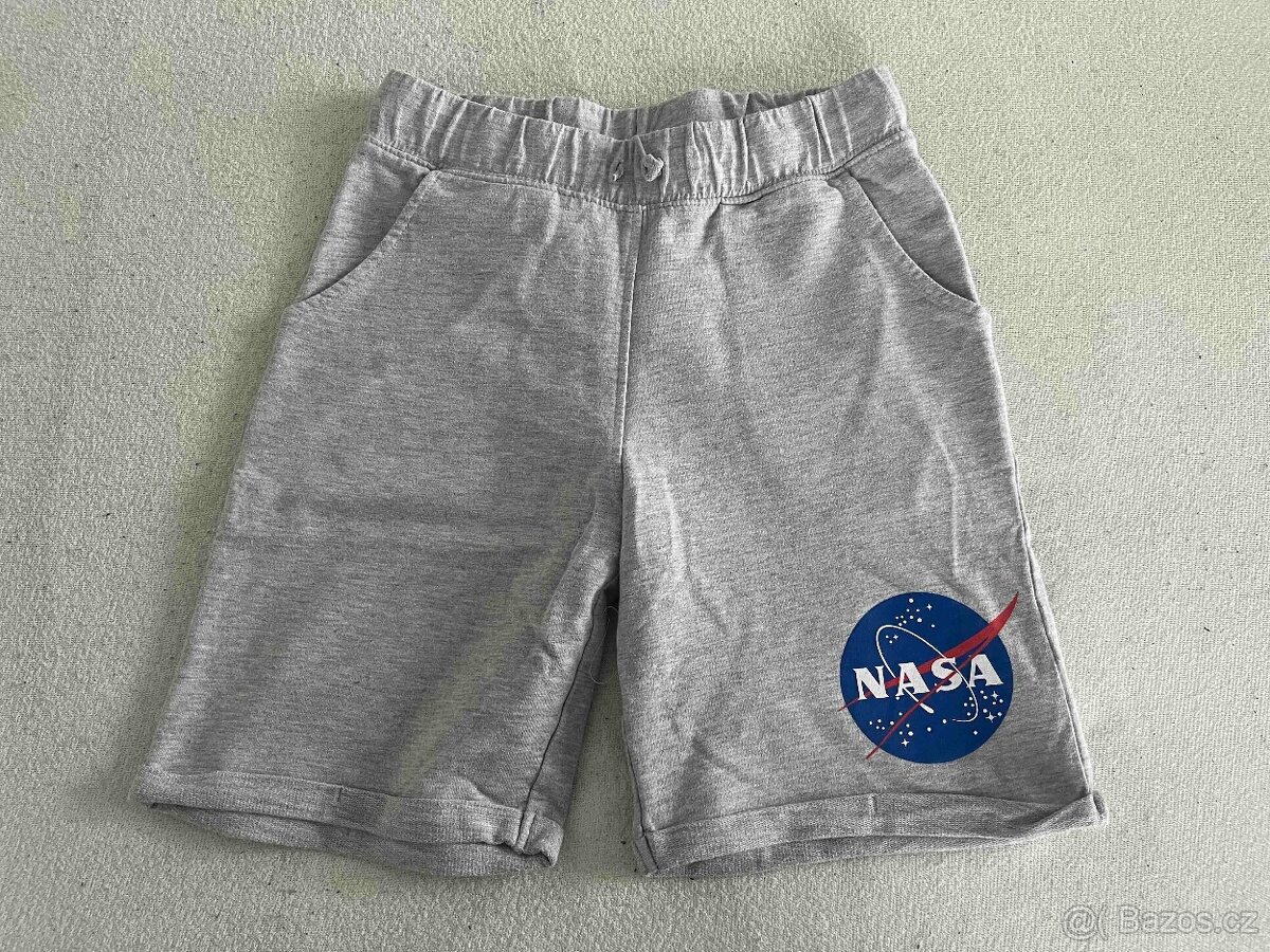 Dětské kraťasy "NASA" vel. 146 / 152
