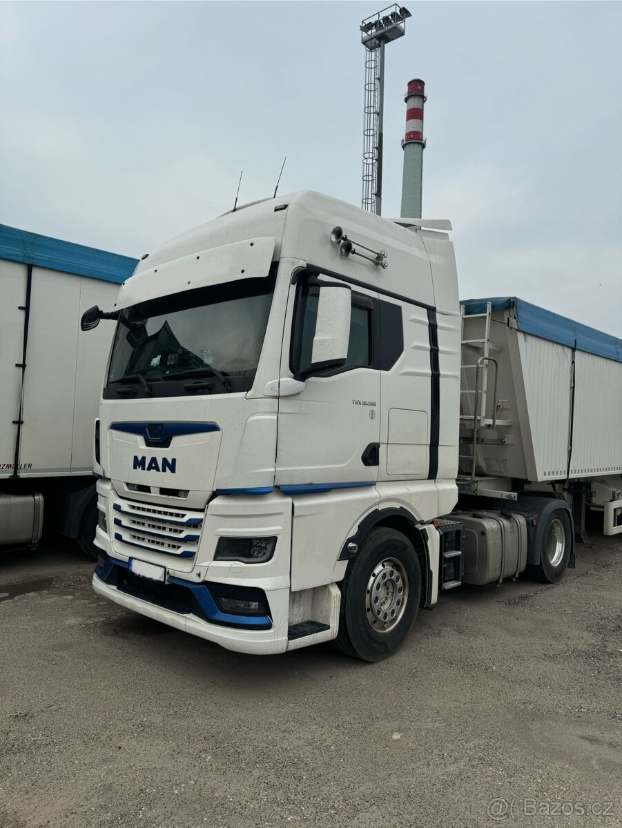 MAN TGX TG3 510 XXL + DVOUOKRUH. HYDR. R.V. 2021 + RETARDER