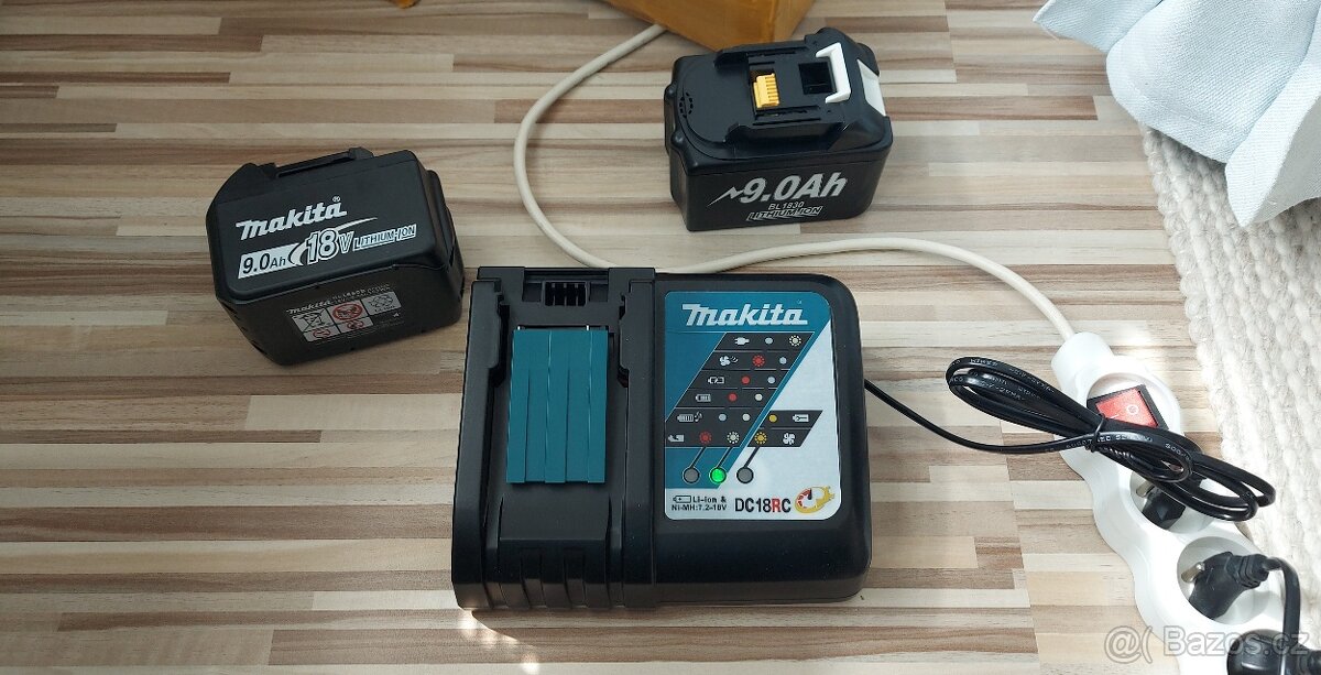 Nabíječka 7,2až18V, pro Aku baterie Makita, nová.