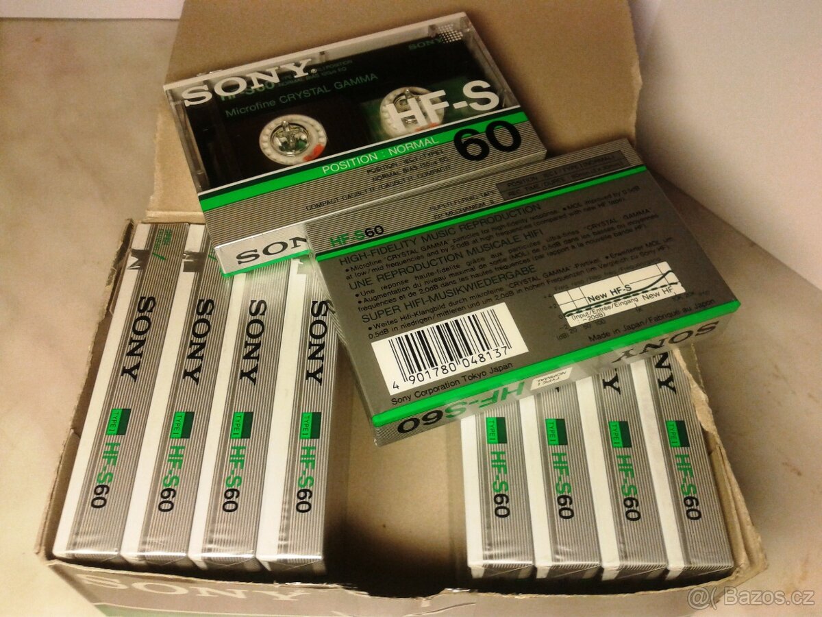 Audiokazety Sony HF-S 60 (86-87)