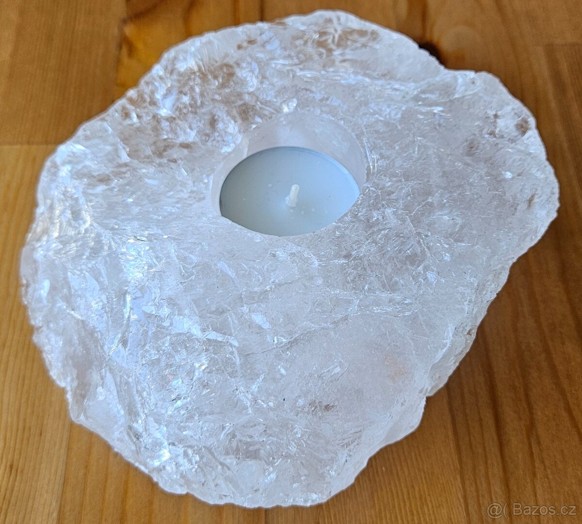 Svícen - Křišťál - 1050-1250g