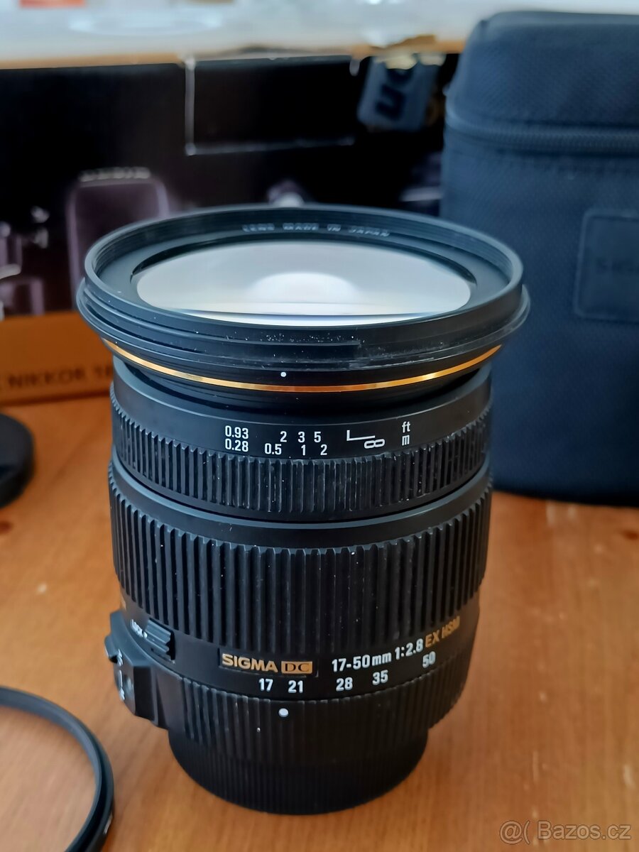 Rezervace - Sigma 17-50 mm f/2,8 EX DC OS HSM pro Nikon