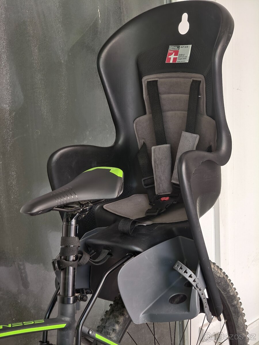 Dětská sedačka na kolo