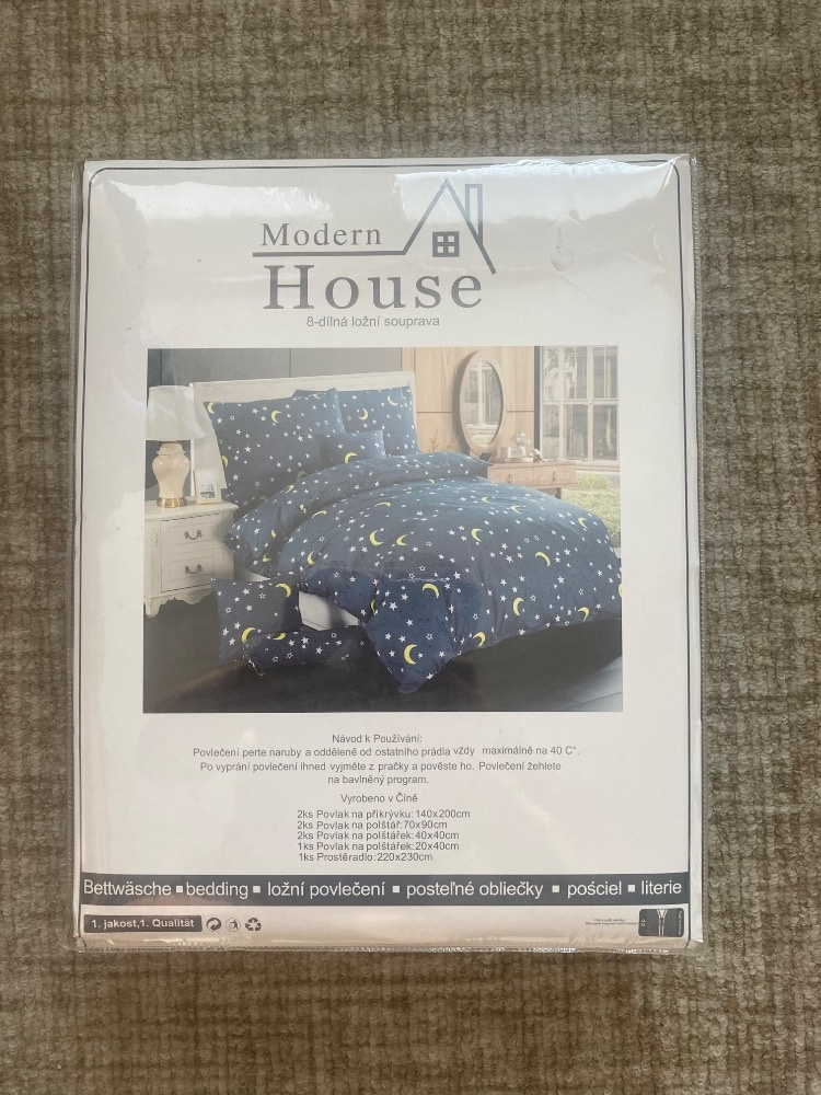 Nové ložní povlečení Modern House 8 dílů