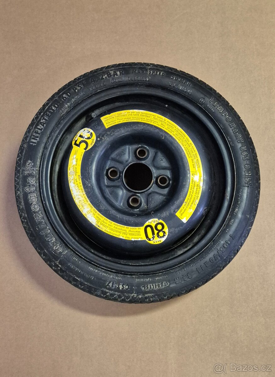 Dojezdové kolo 4×100, R14 - Continental