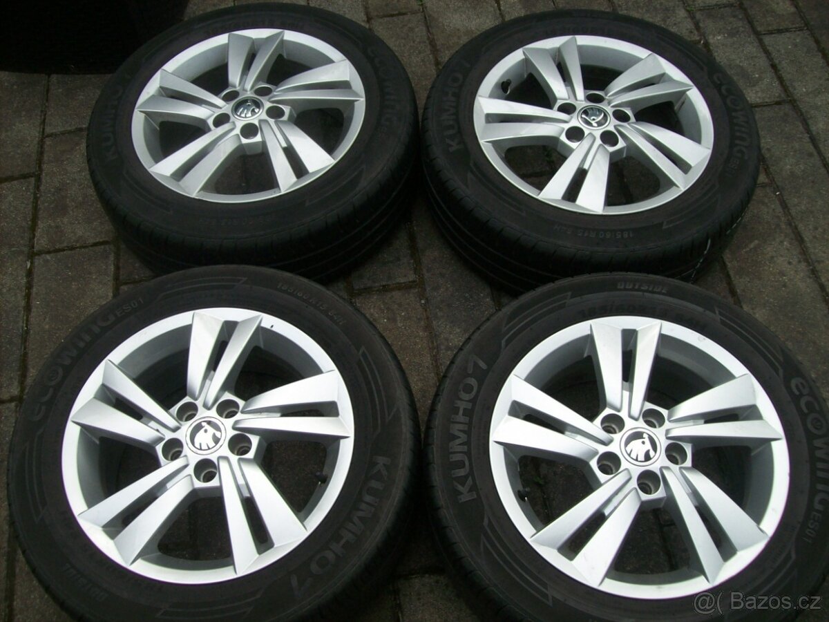 original alu kola na Rapid Fabia III,15"