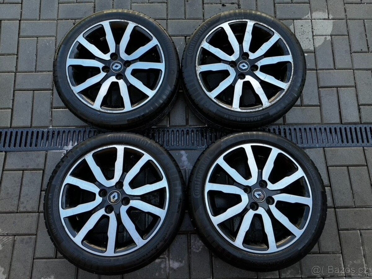 Alu kola, disky r16 4x100 Renault
