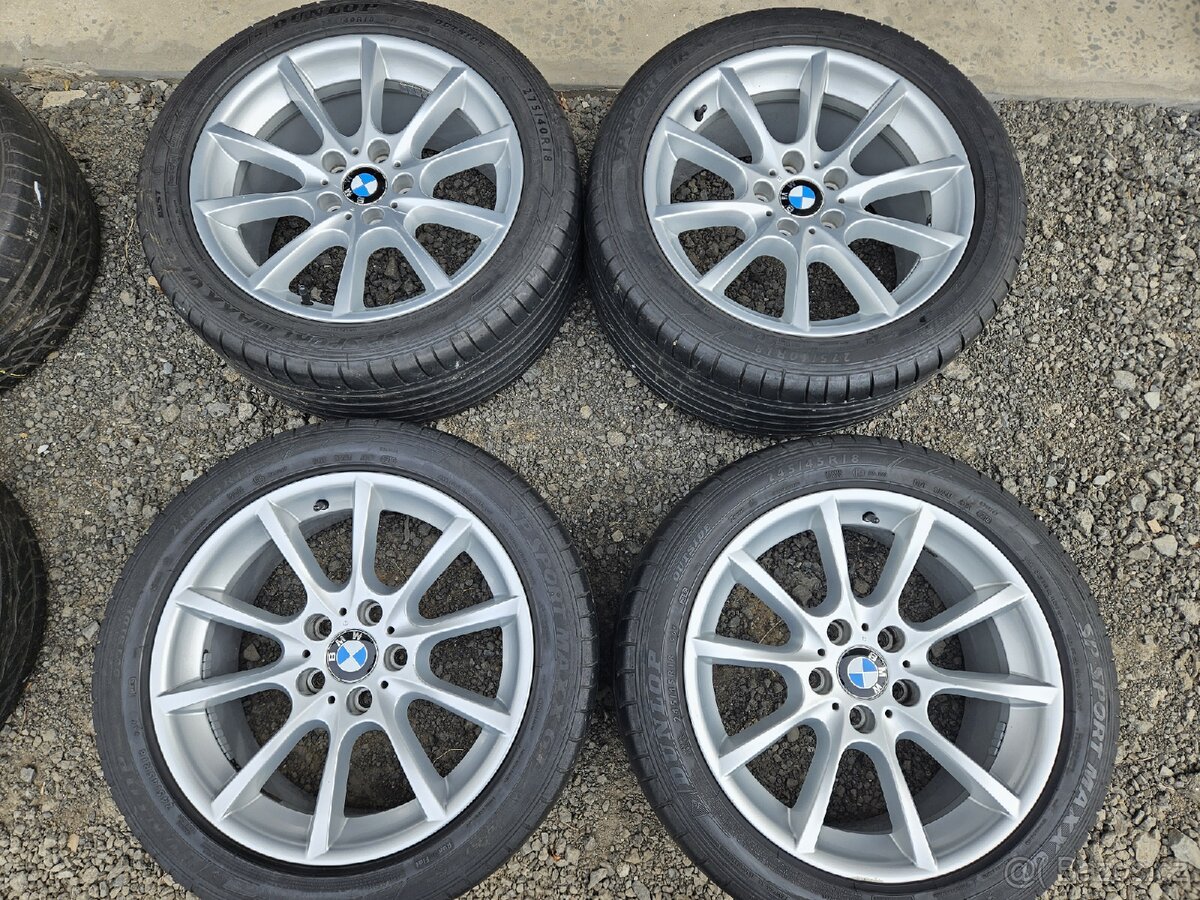 Originál alu kola BMW 18" 5x120 letní pneu