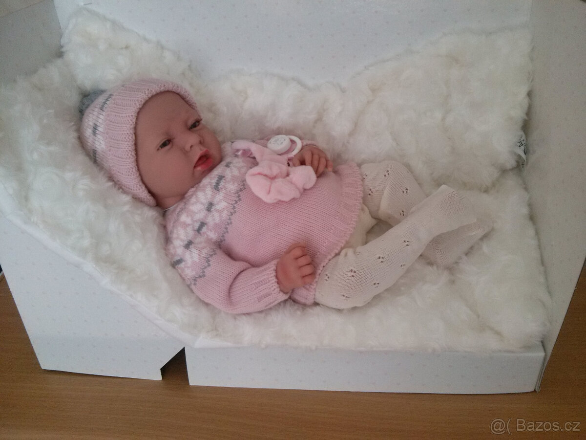 REALISTICKE MIMINO ARIAS - S POLŠTAŘEM - 40cm-NOVE