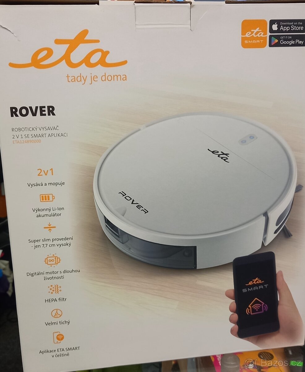 Robotický vysavač Eta Rover