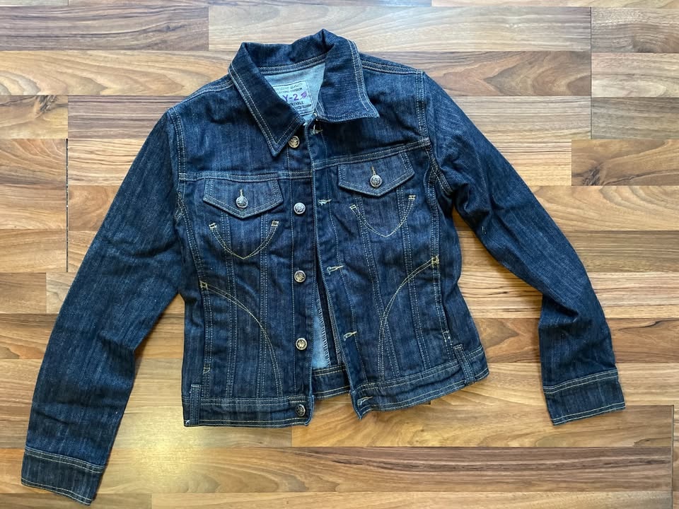 Džínová bunda, vel XXS/XS, Y-2