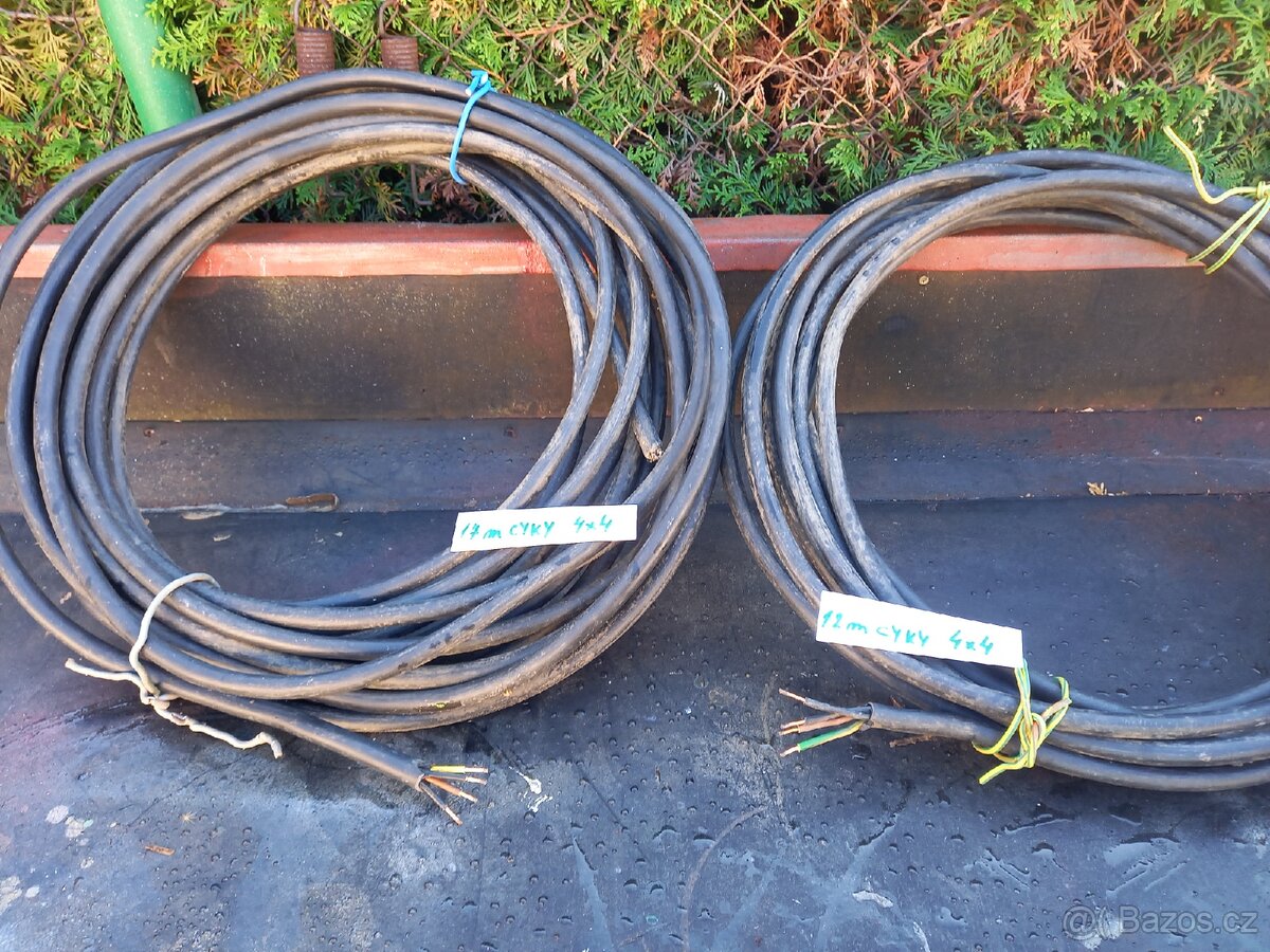 Cyky kabely 4mm2