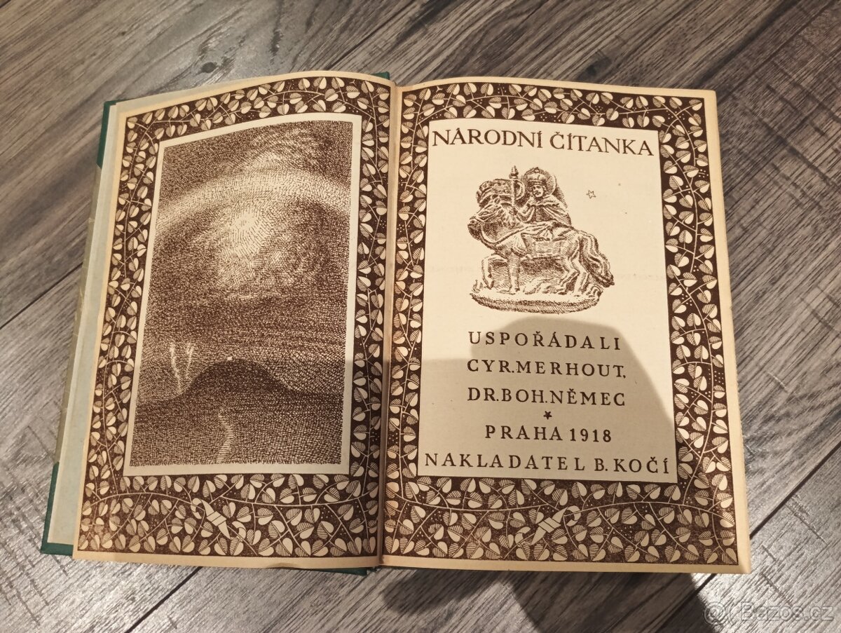 Národní Čitanka - stará kniha