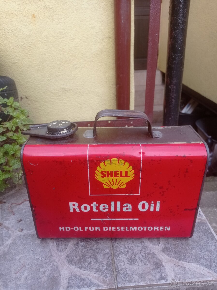 Kanystr Shell rotella oil 5l