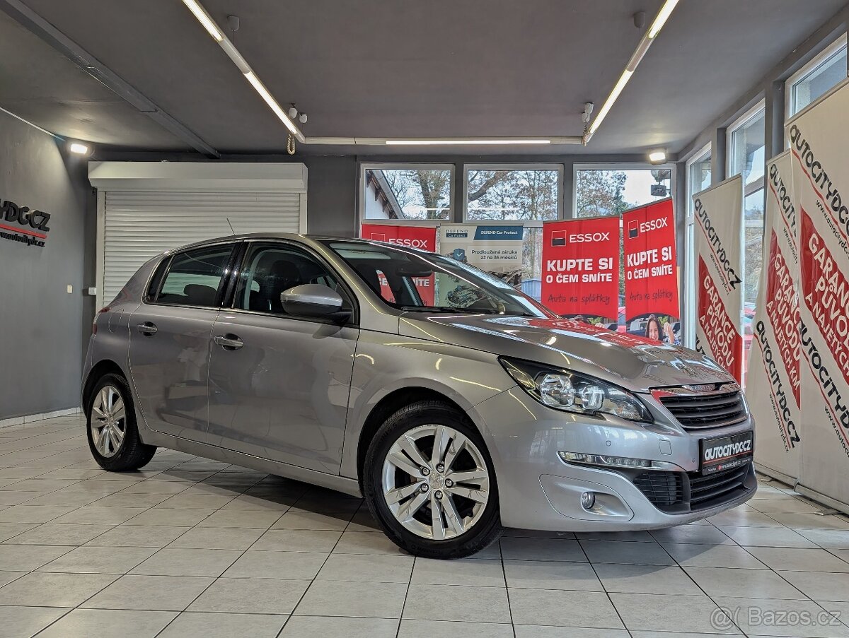 Peugeot 308 1.6BlueHDi KAMERA, SERVIS, ČR