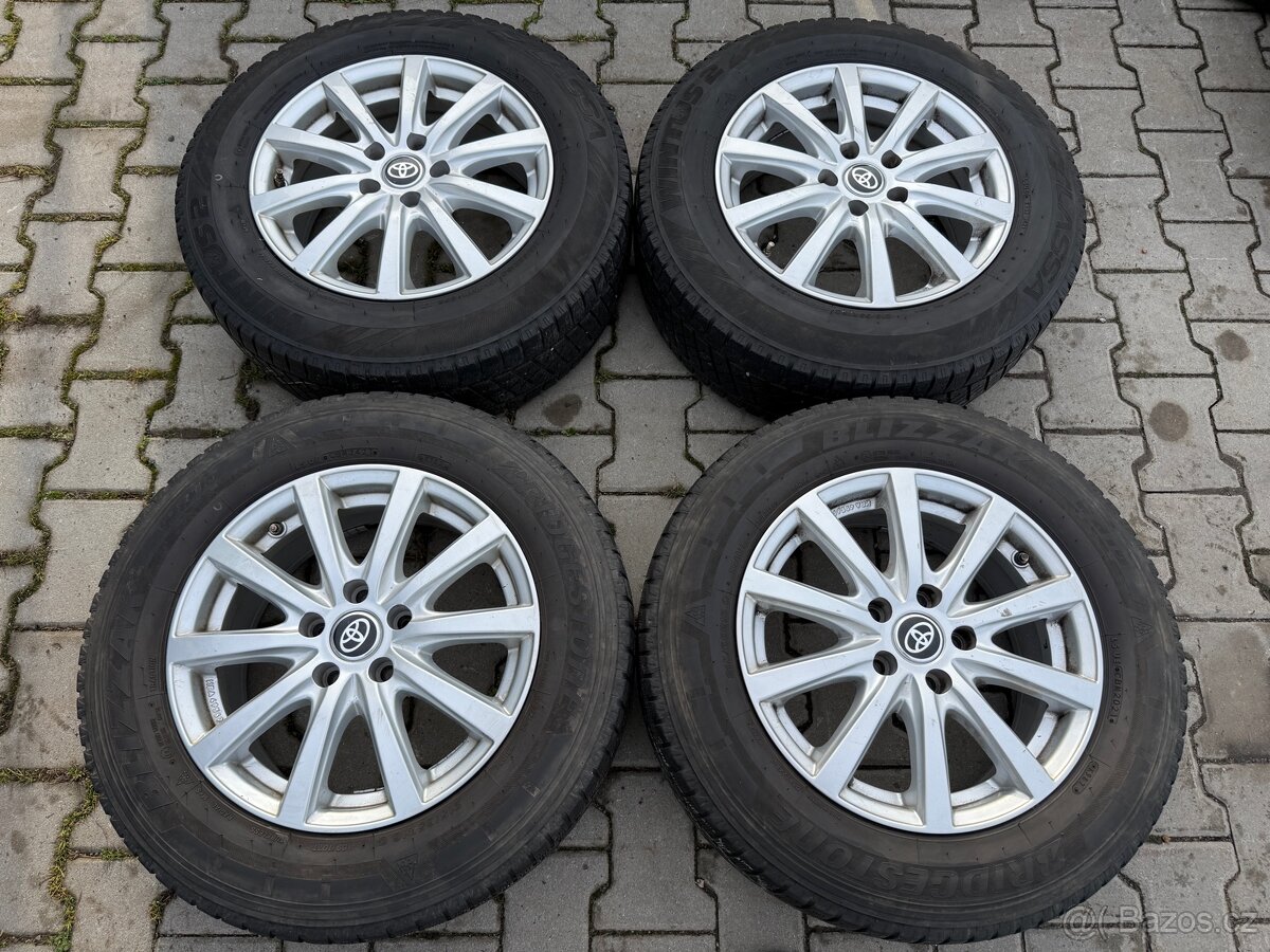 4x al kola 5x108 16 + pneu zimní 215/65 R16C