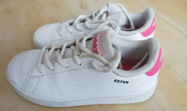 Dětské kožené tenisky ADIDAS