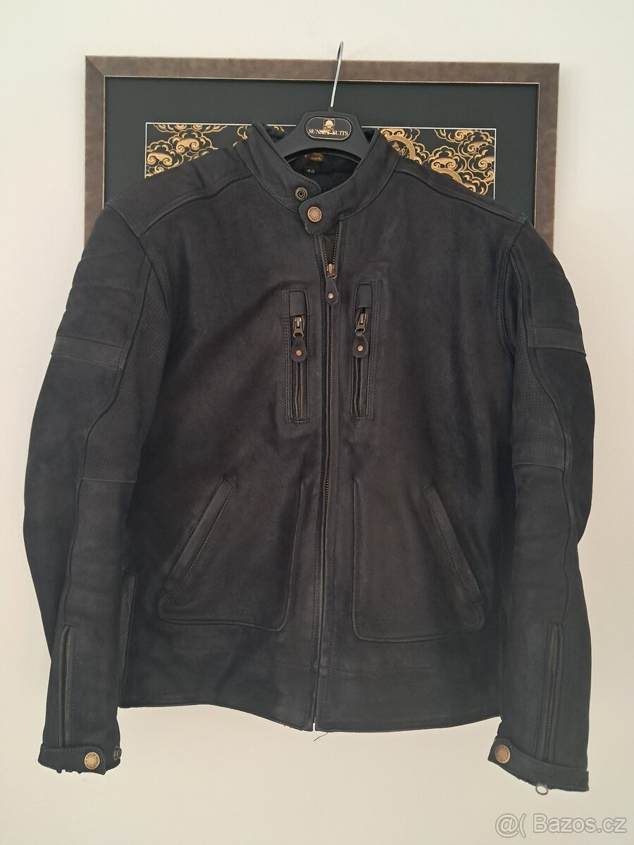 Kožená bunda Merlin vel. M