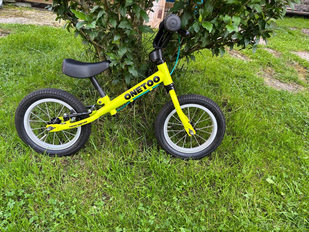 Odrážedlo Yedoo OneToo 12" - Lime