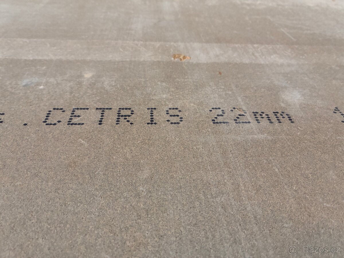 CETRIS DESKY - 22MM