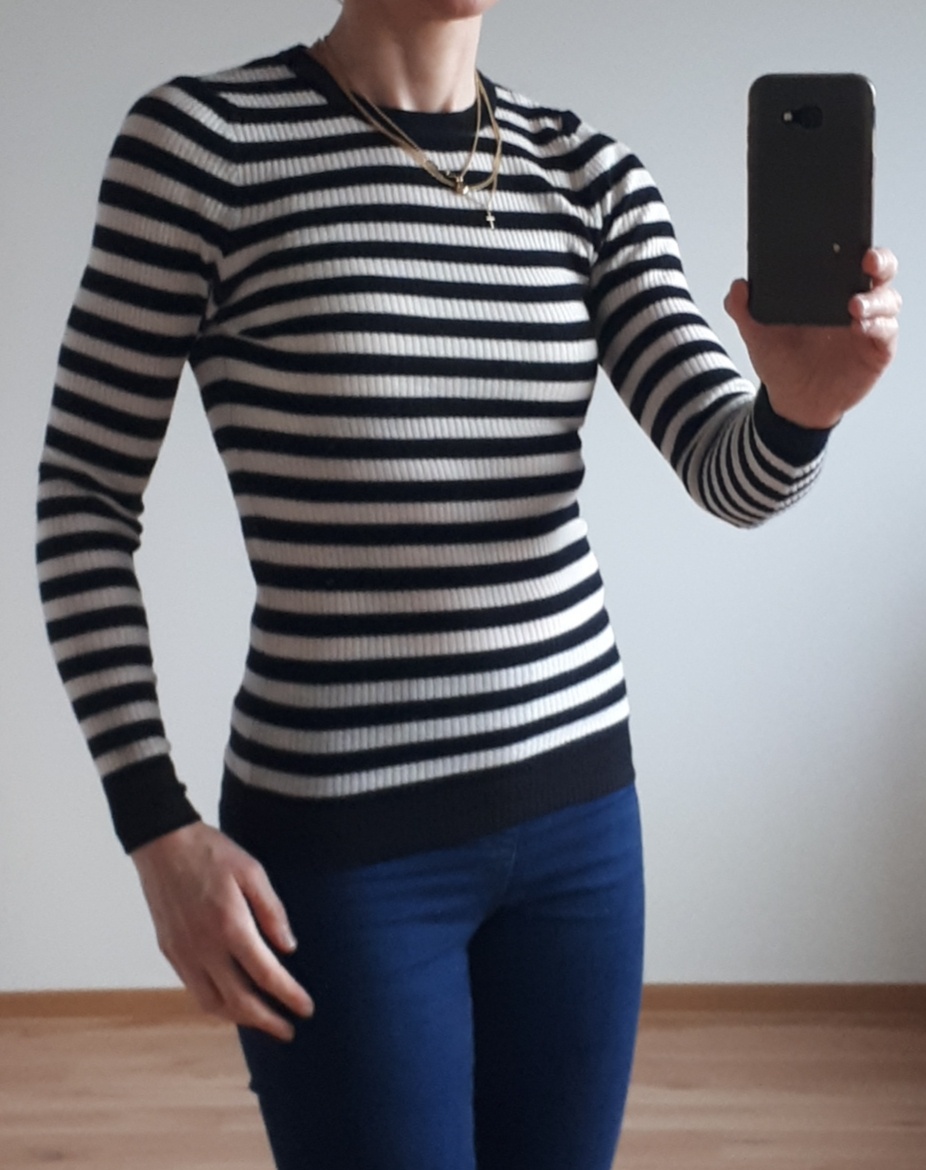 Merino tričko, lehký svetřík s merino vlnou Pierre Robert