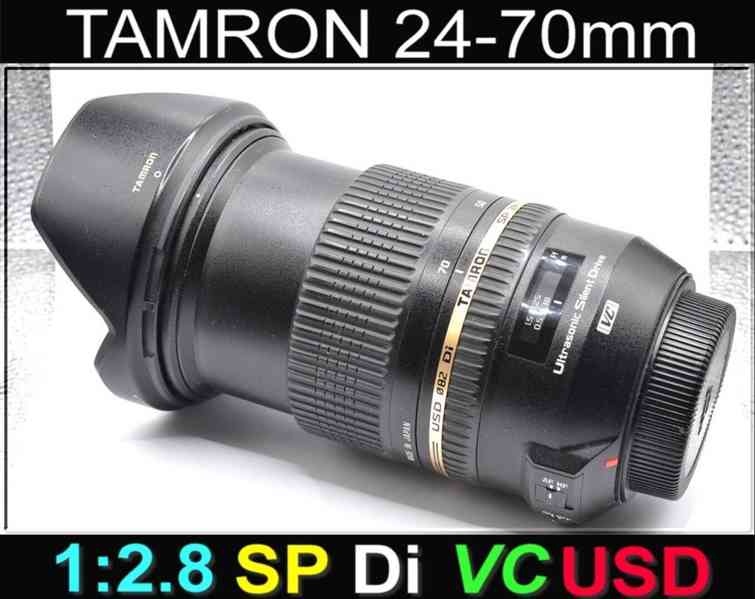 pro Canon - Tamron AF SP 24-70mm f/2,8 Di VC USD