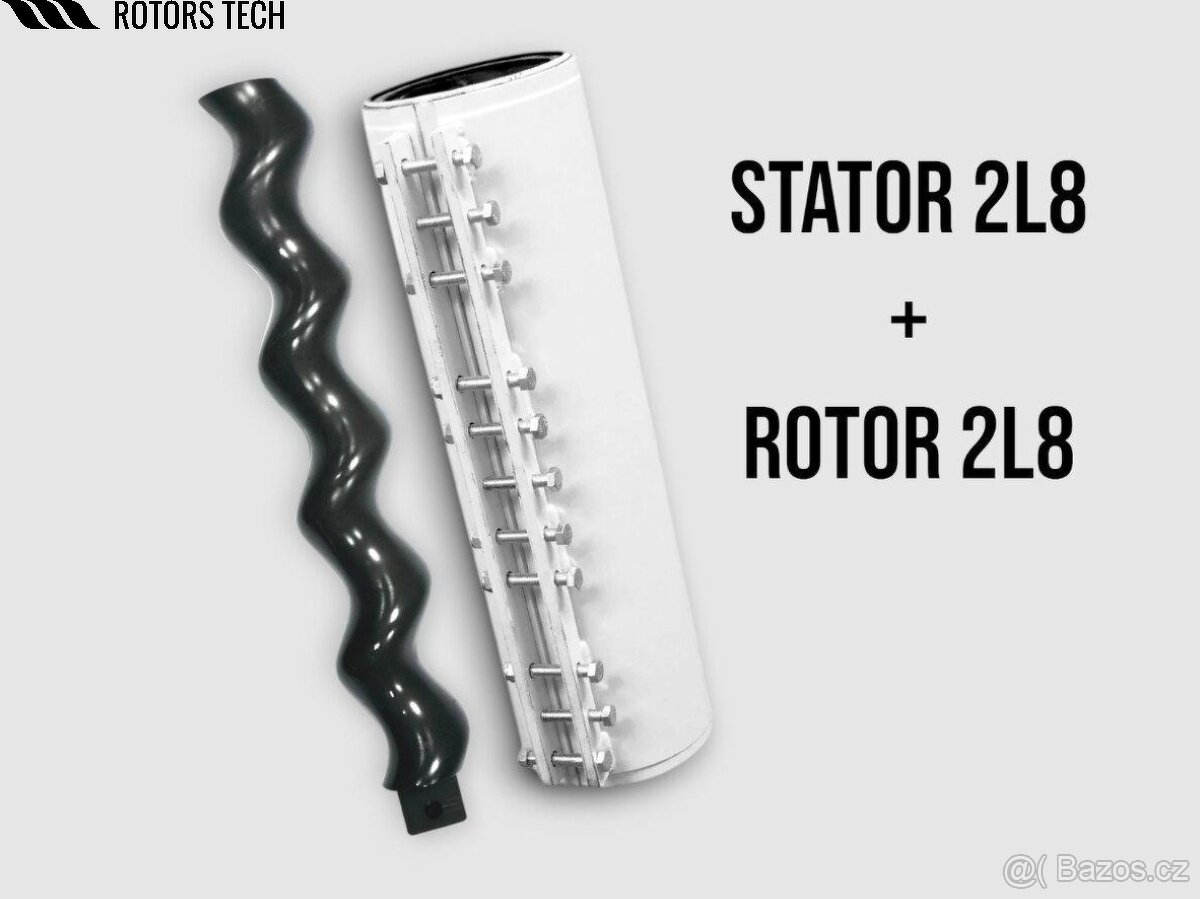 Šnekové čerpadlo Rotor 2L8 + Stator 2L8