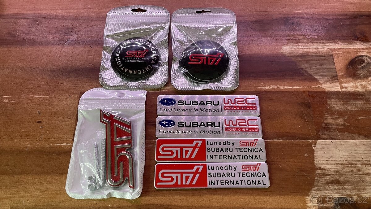 Subaru STI logo,znak