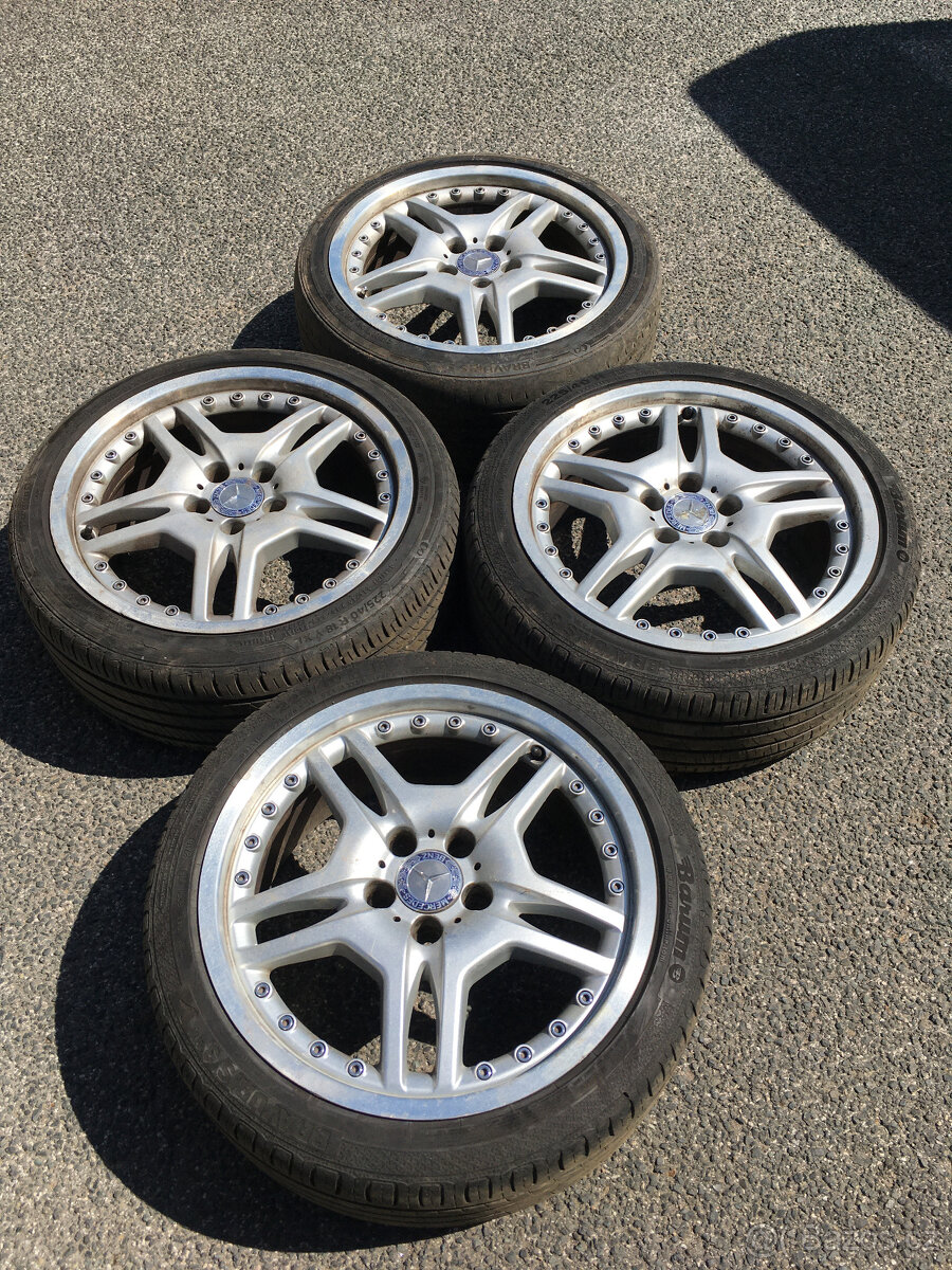 letní kola alu disky mercedes benz 225/40/18 8J/18