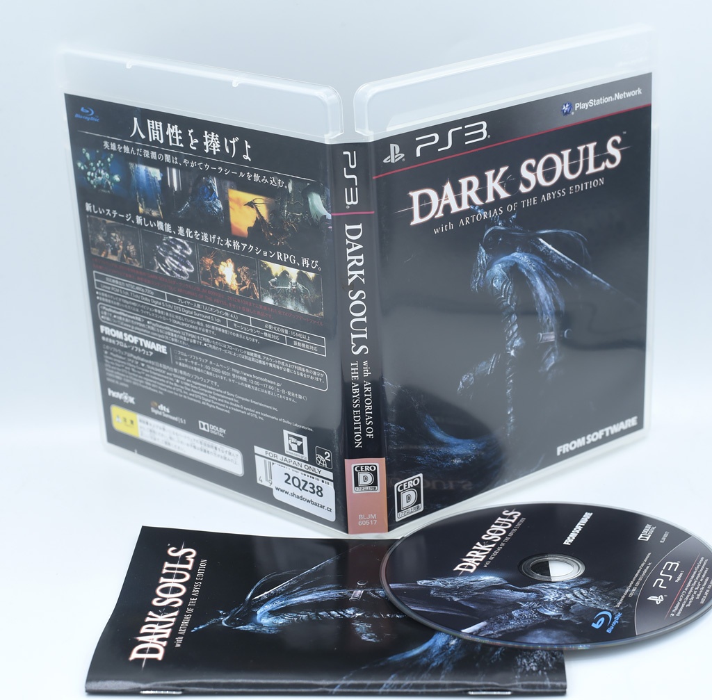 === Dark souls with artorias of the abyss edition (NTSC-J===