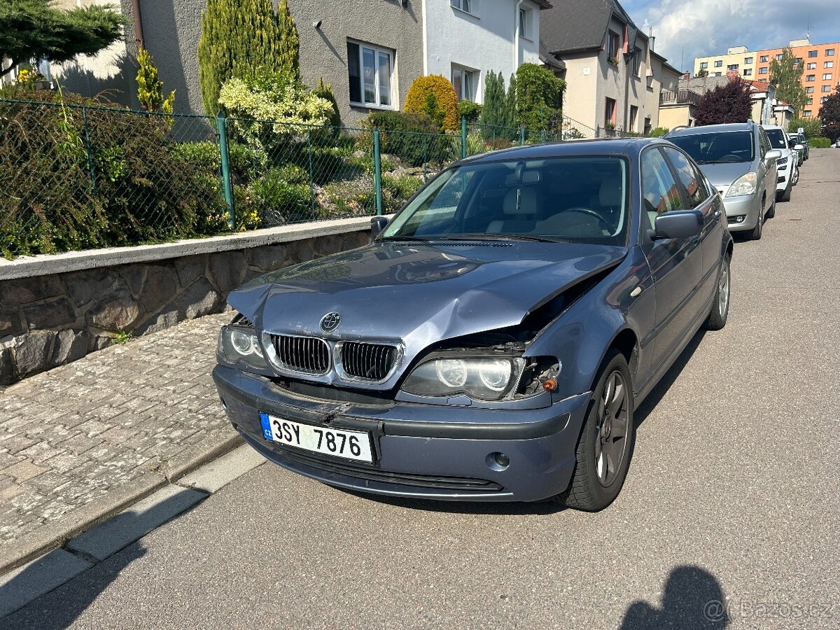 BMW E46 325xi BOURANÉ - Prodám jako celek