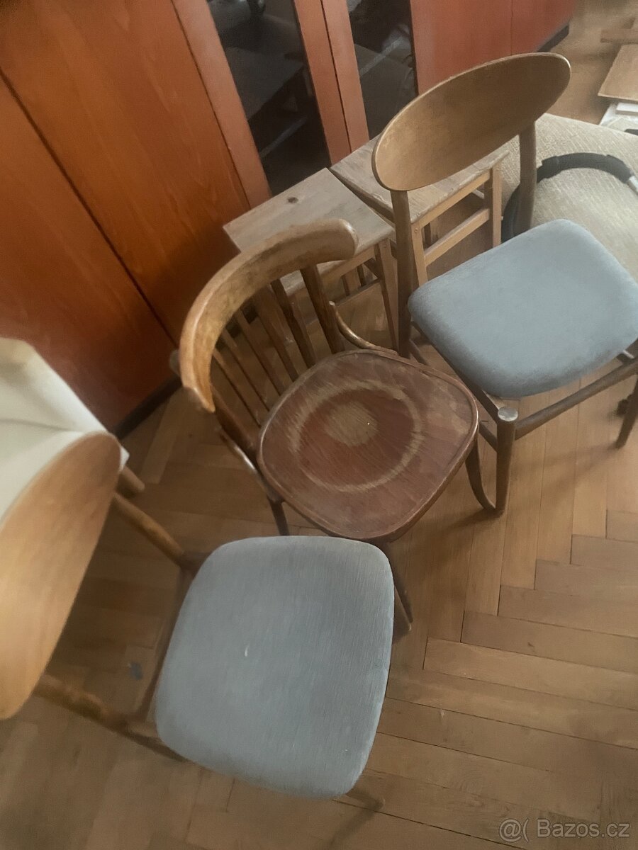 3x židle