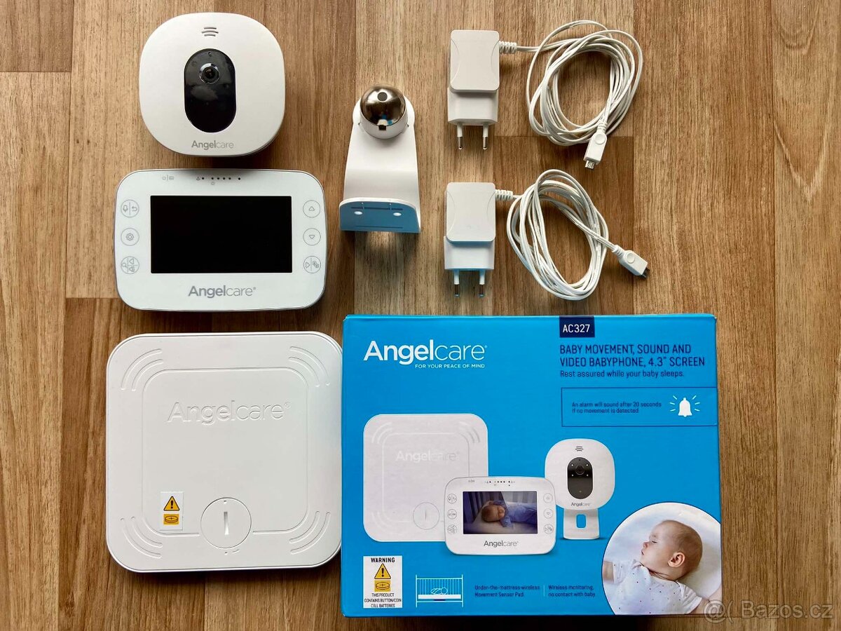CHŮVIČKA ANGELCARE + MONITOR DECHU