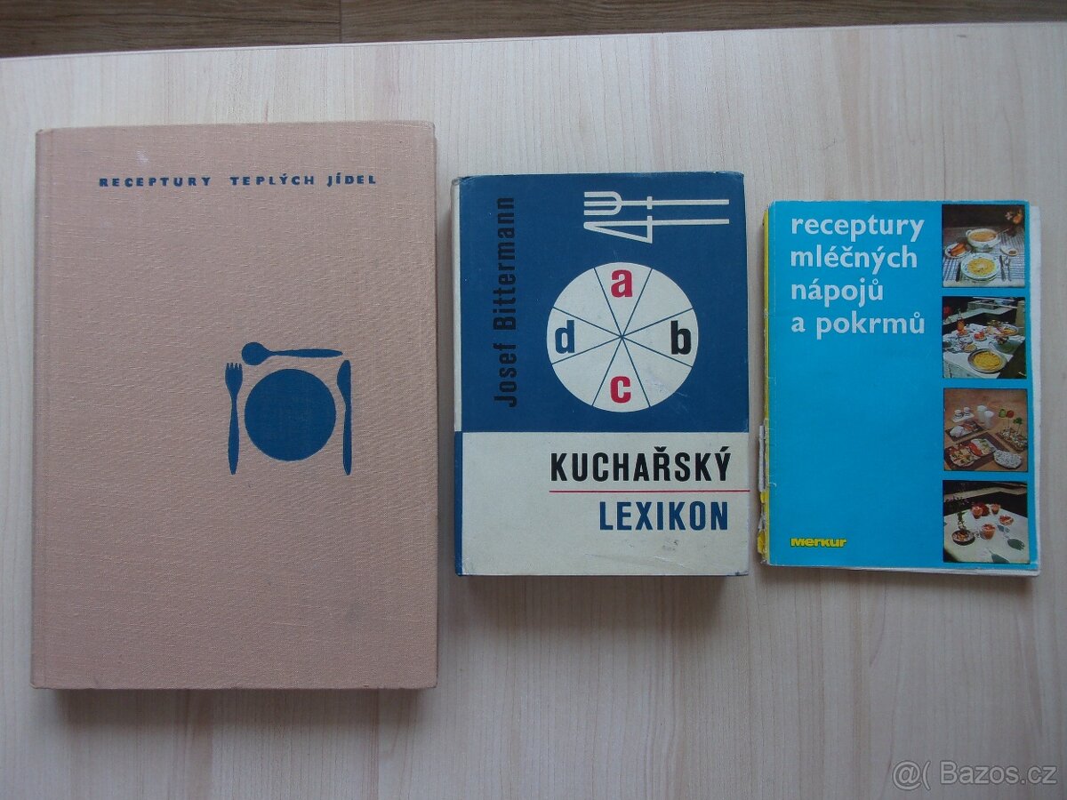 Houžvička - RECEPTURY TEPLÝCH JÍDEL r. 72 + další