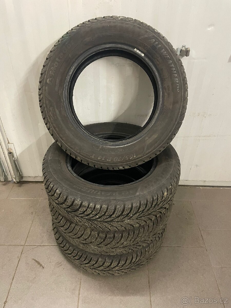 Celoroční pneu 165/70/14 Matador Allwether Evo